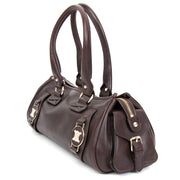 Preowned Céline Oxblood Cilinder Bag. Buy authentic secondhand Céline bags at the right price at LabelLOV vintage webshop. Safe and secure online shopping. Koop authentieke tweedehands Céline tassen met juiste prijs