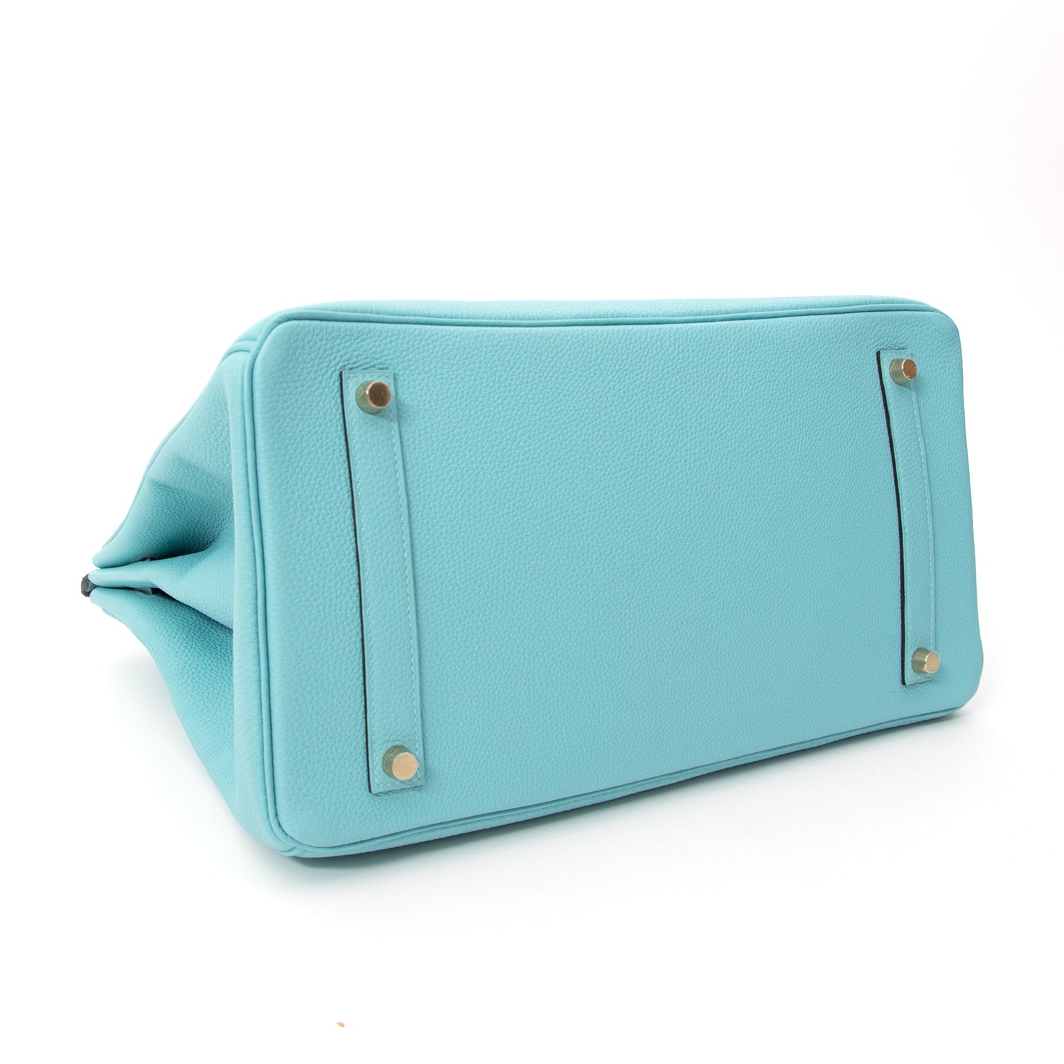 Hermès Birkin Togo Blue Atole GHW 35 online tweedehands hermes handtassen online te koop bij e shop labellov