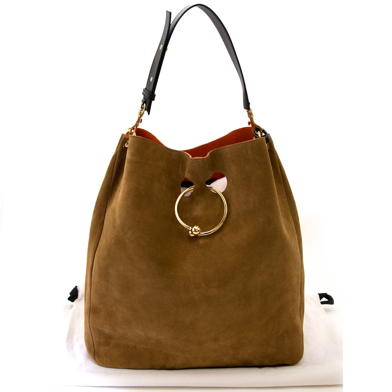 buy J.W. Anderson Large Hobo Piercing Bag Col Desert at labellov for the best price