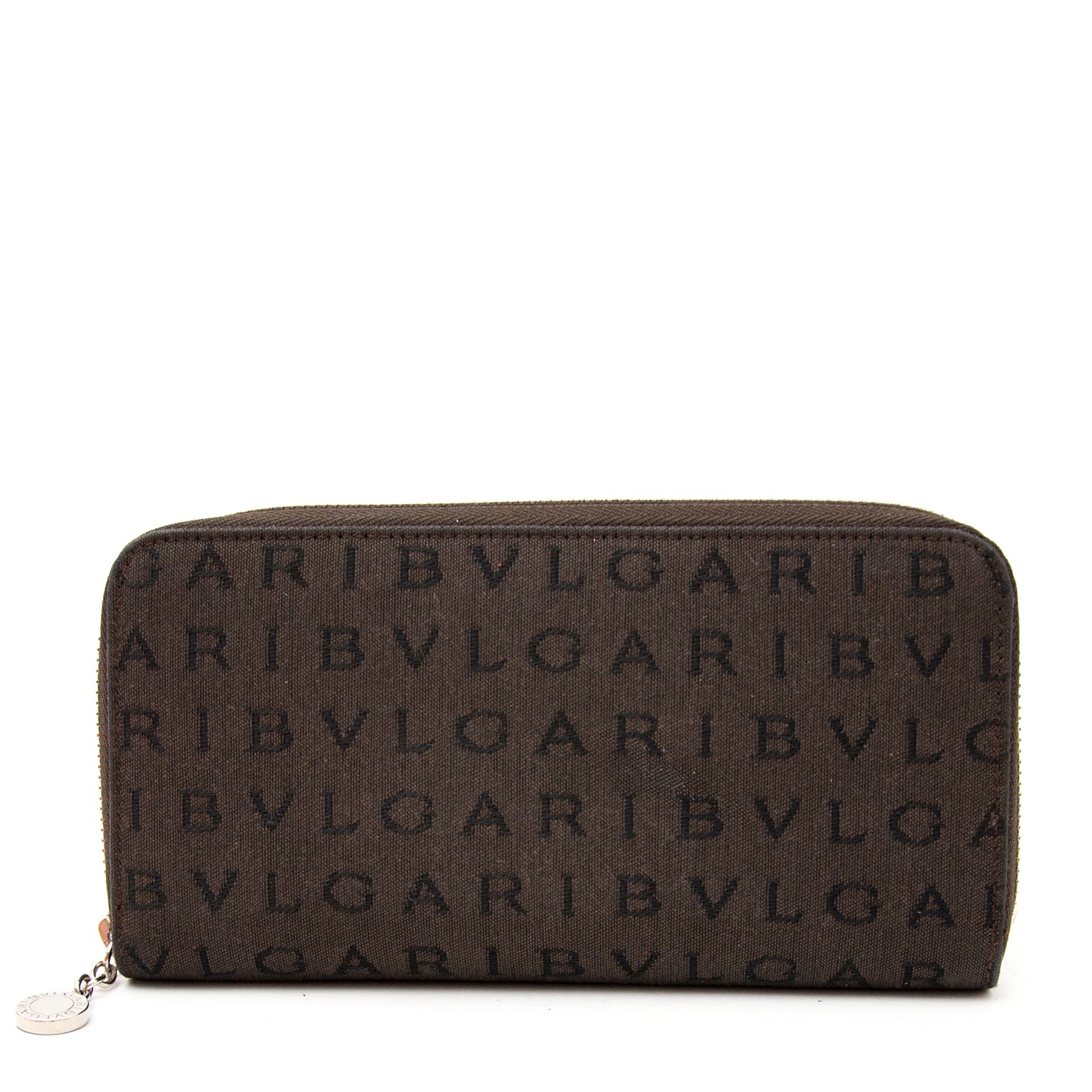 Vintage Bulgari brown monogram wallet for the best price at Labellov webshop. Safe and secure online shopping with 100% authenticity. Vintage Bulgari brun monogramme porte monnaie pour le meilleur prix.