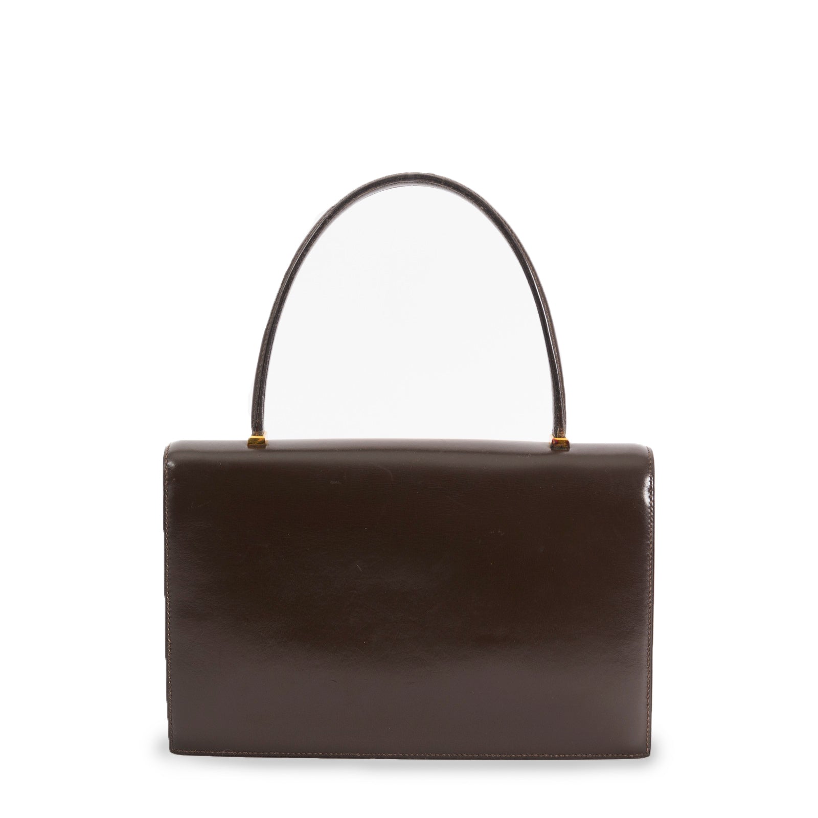 looking for a secondhand Hermès Brown Leather Top Handle Bag