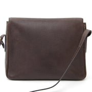 buy safe online Delvaux brown shoulderbag poirier best price like new. koop online aan de best prijs authentieke Delvaux bruine schoudertas poirier. acheter en linge seconde main sac a main Delvaux poirier