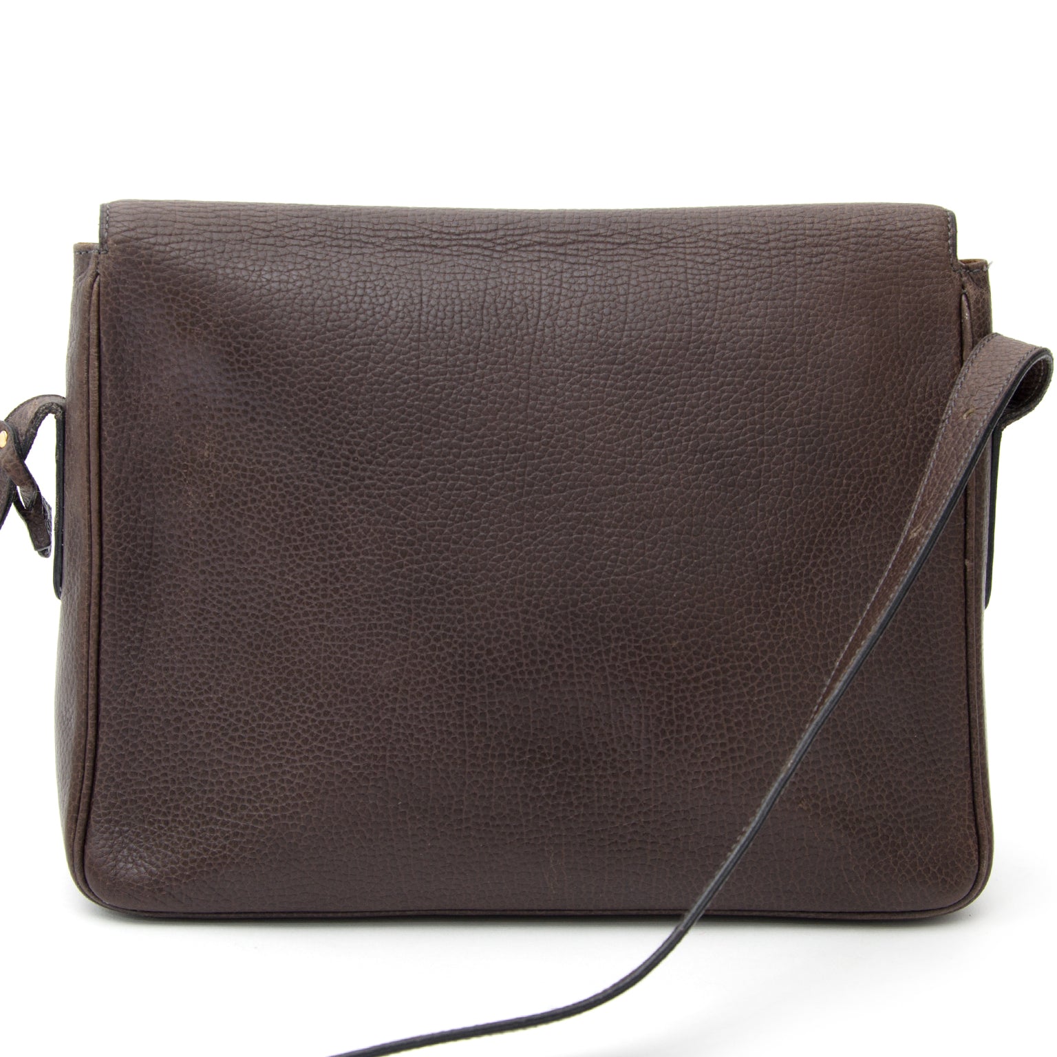 buy safe online Delvaux brown shoulderbag poirier best price like new. koop online aan de best prijs authentieke Delvaux bruine schoudertas poirier. acheter en linge seconde main sac a main Delvaux poirier