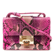 koop online aan de beste prijs Jimmy Choo Python Mini Rebel Bag