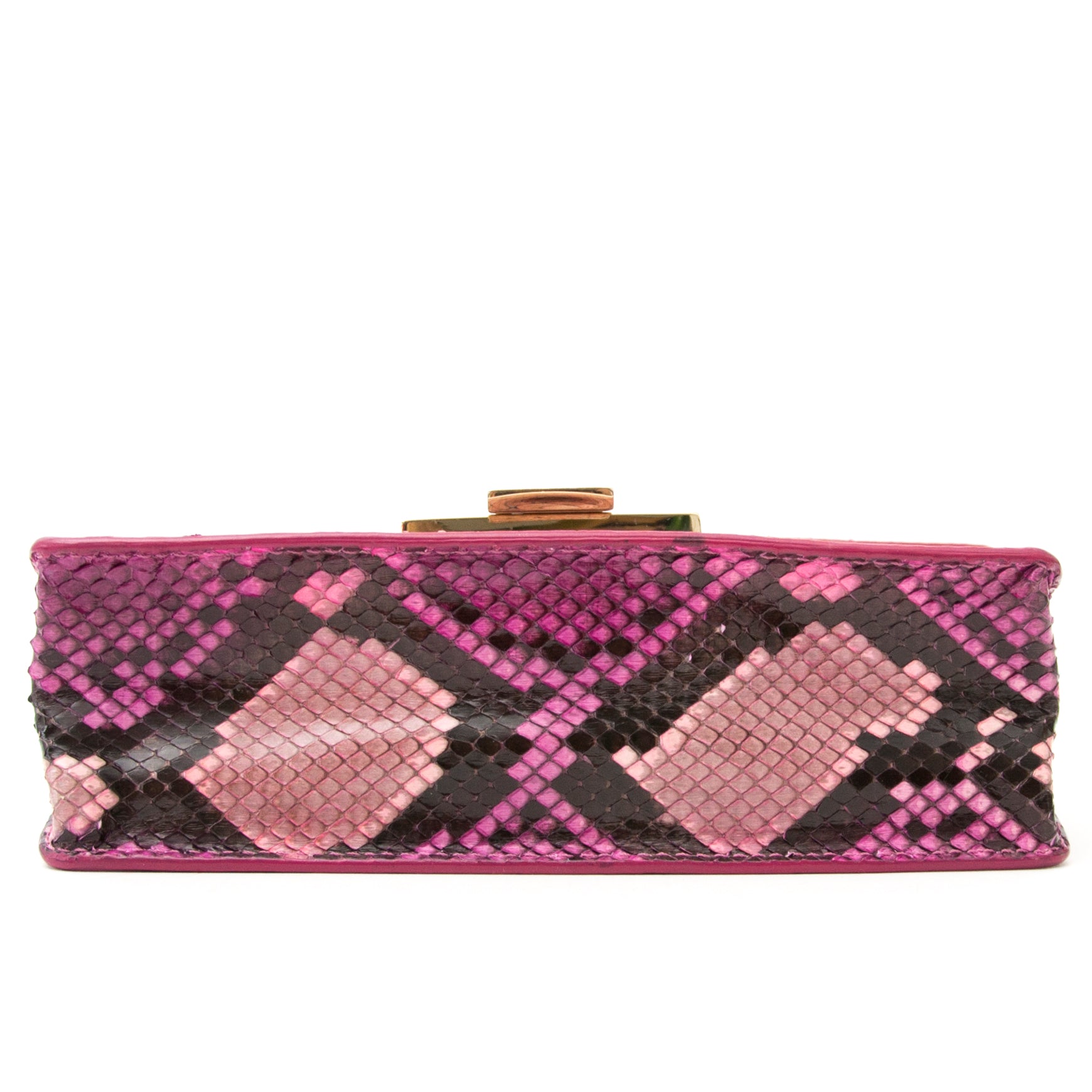 koop online aan de beste prijs Jimmy Choo Python Mini Rebel Bag