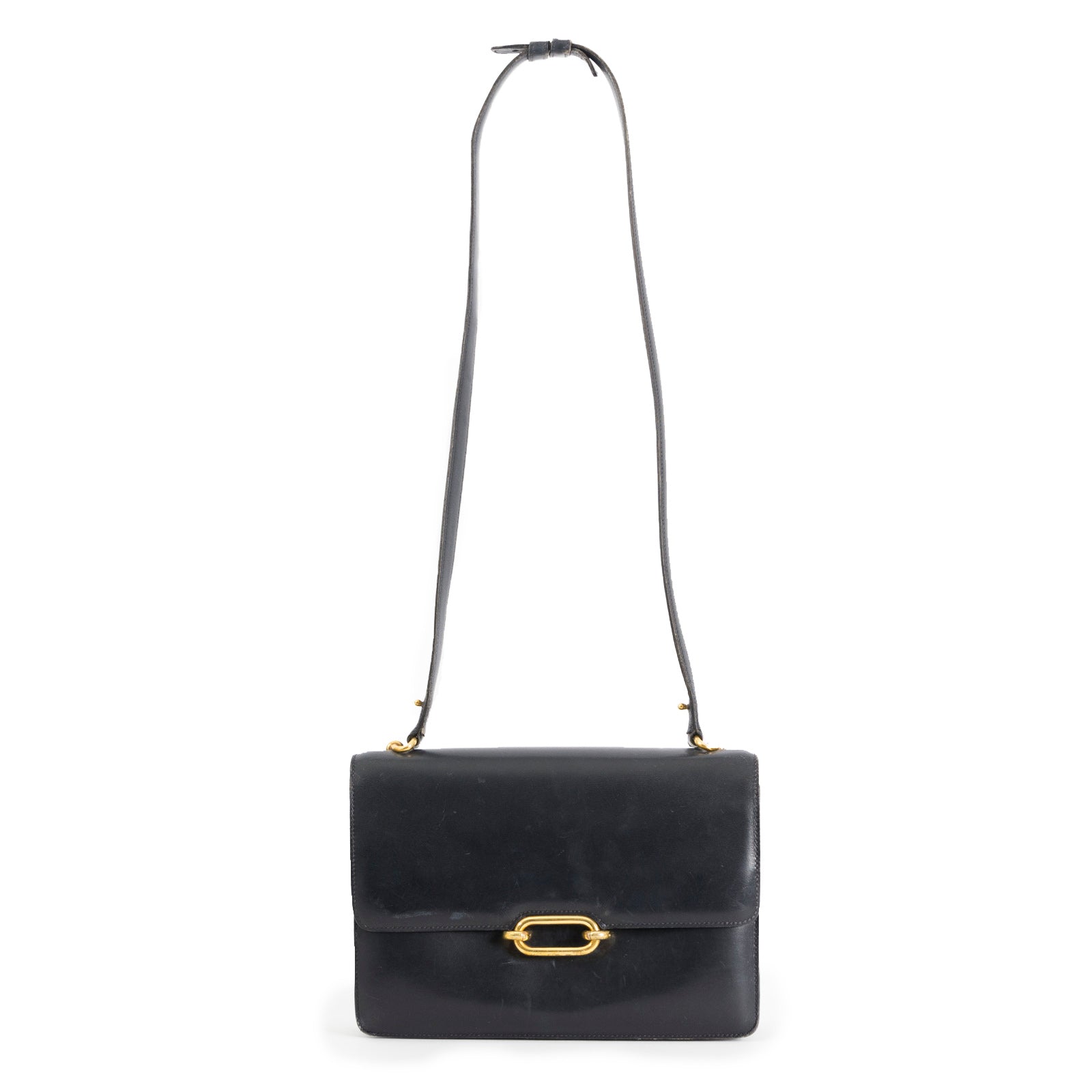 achetez enligne Hermès Navy Crossbody Bag chez labellov.com