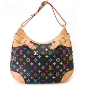 koop veilig online jouw tweedehands Louis Vuitton Multicolor Greta Black Shoulder Bag
