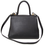 Delvaux Black Brillant MM + STRAP achetez en ligne online vintage seconde main delvaux
