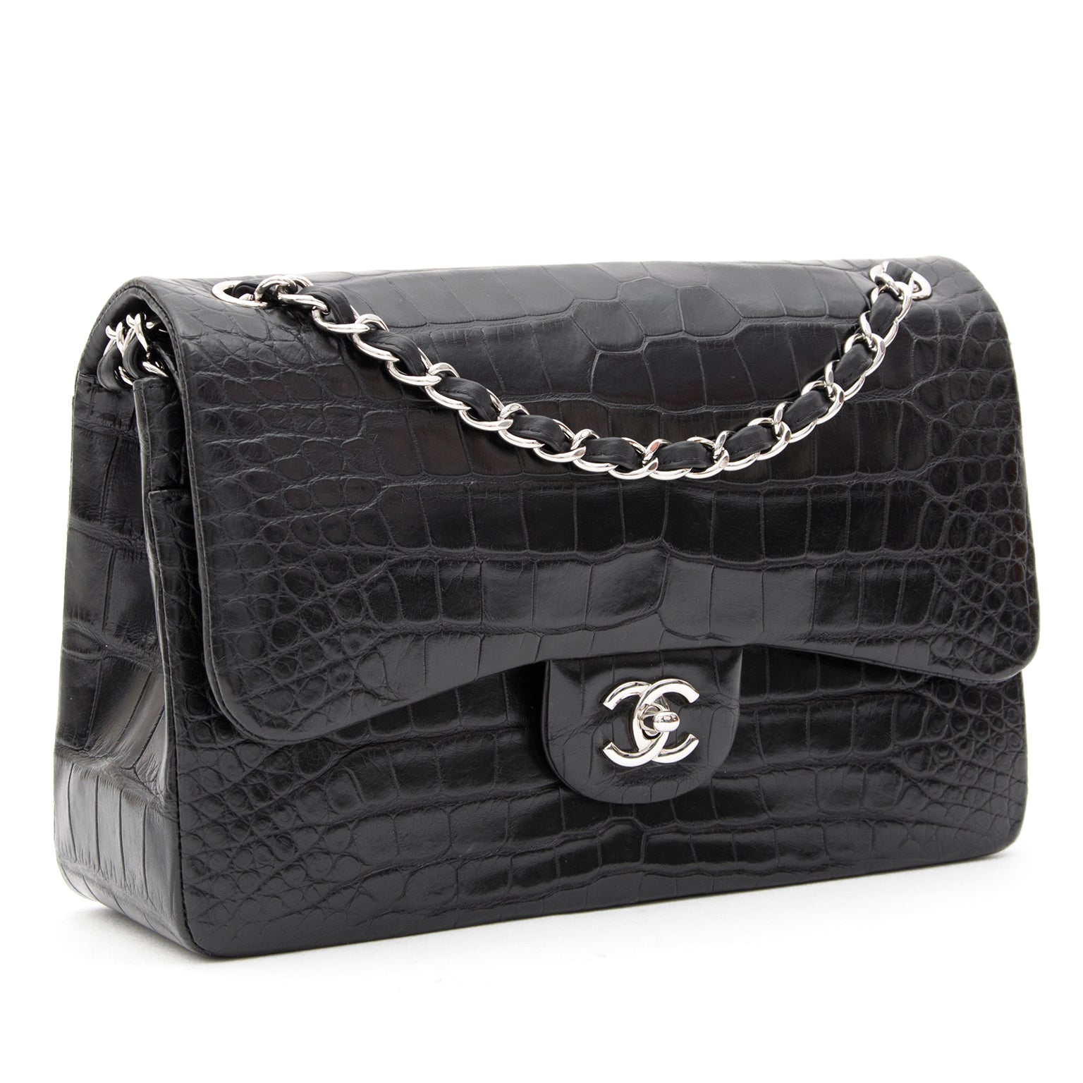 shop safe and secure secondhand luxury bag chanel double flapbag like new worldwide shipping