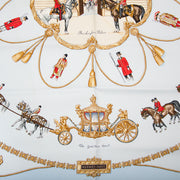 We buy and sell your authentic Hermès Carré De Soie 'The Royal Mews'