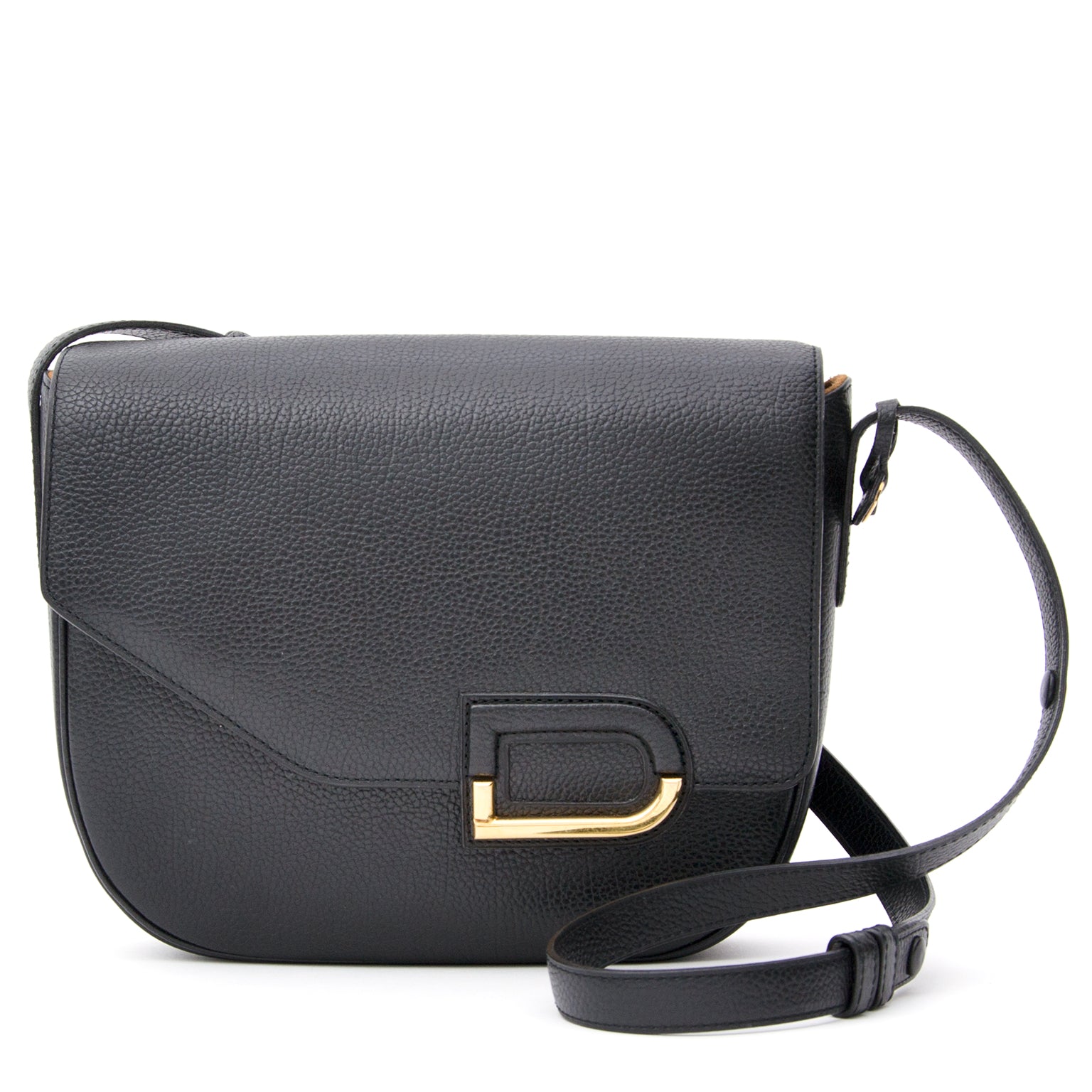 Delvaux Black Leather Shoulder Bag, Bent u op zoek naar een authentieke zwart leren handtas van Delvaux? Shop op Labellov voor een grote keuze aan nieuwe en tweedehands luxe goederen zoals handtassen, juwelen, kleren, shoenen,... Onze webshop biedt een ve