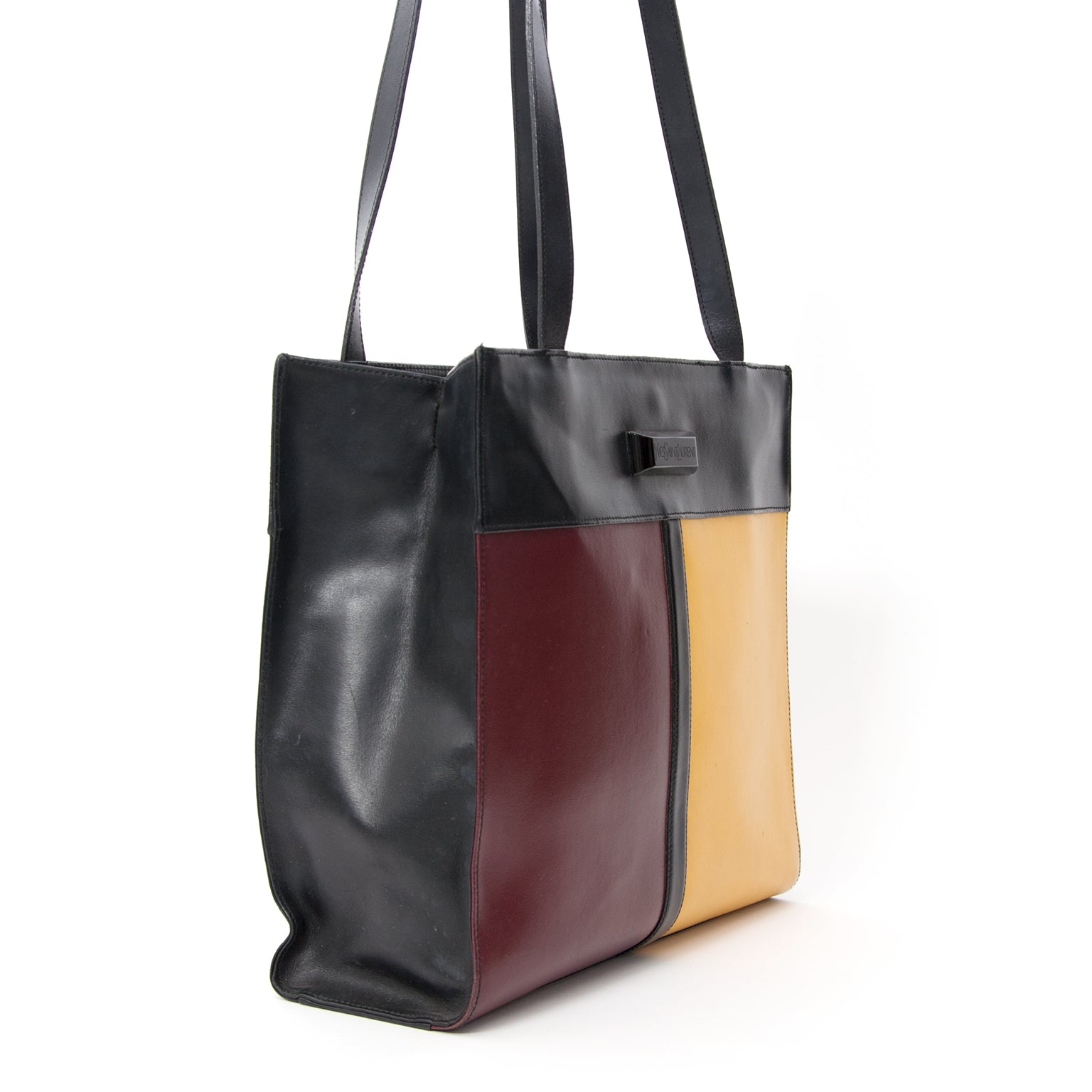 Yves Saint Laurent Color Block Mondrain Collection Shoulderbag, Buy it on the online platform Labellov