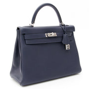 Acheter en ligne comme neuf Hermes Kelly bag. BRAND NEW Hermès Kelly Bag Taurillon Clemence 32 Blue Nuit
