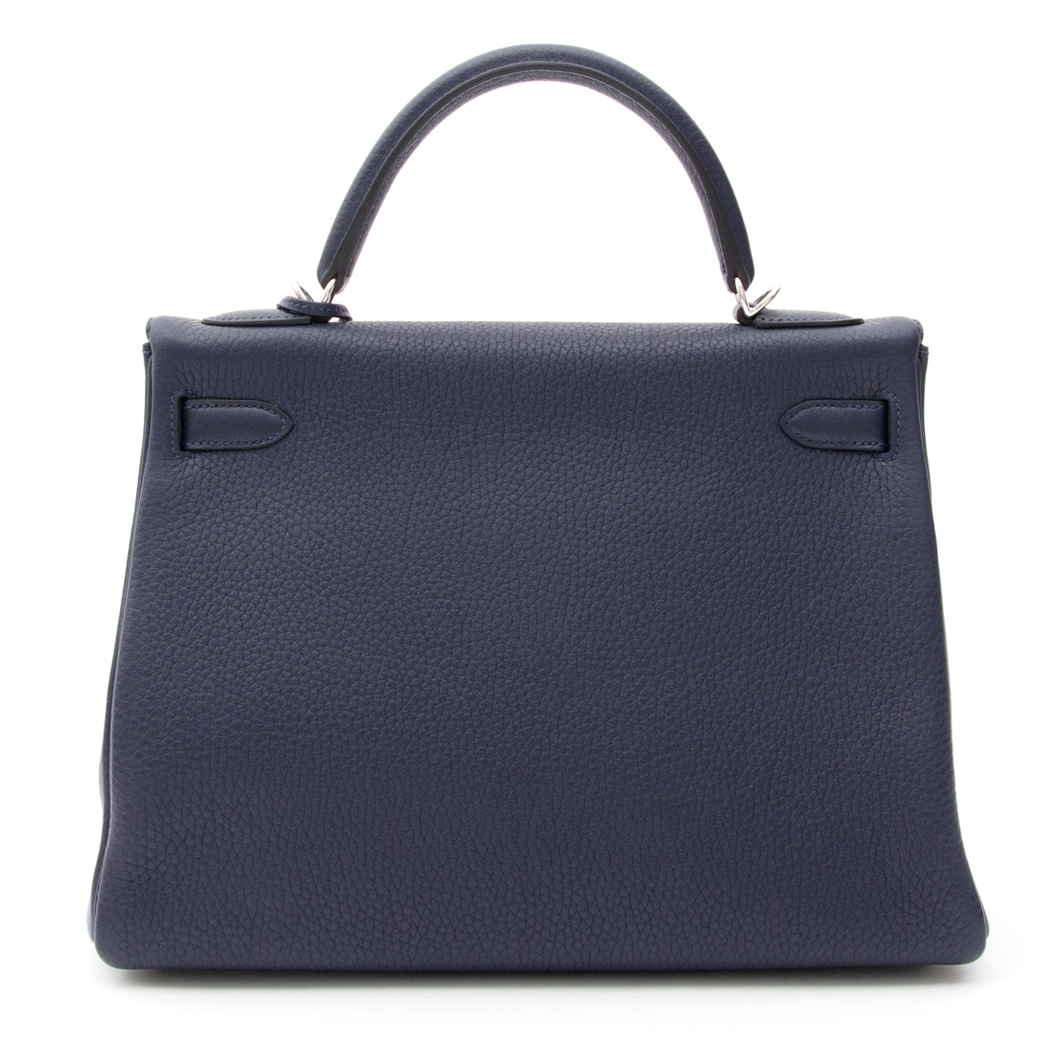 shop safe and secure online brand new BRAND NEW Hermès Kelly Bag Taurillon Clemence 32 Blue Nuit