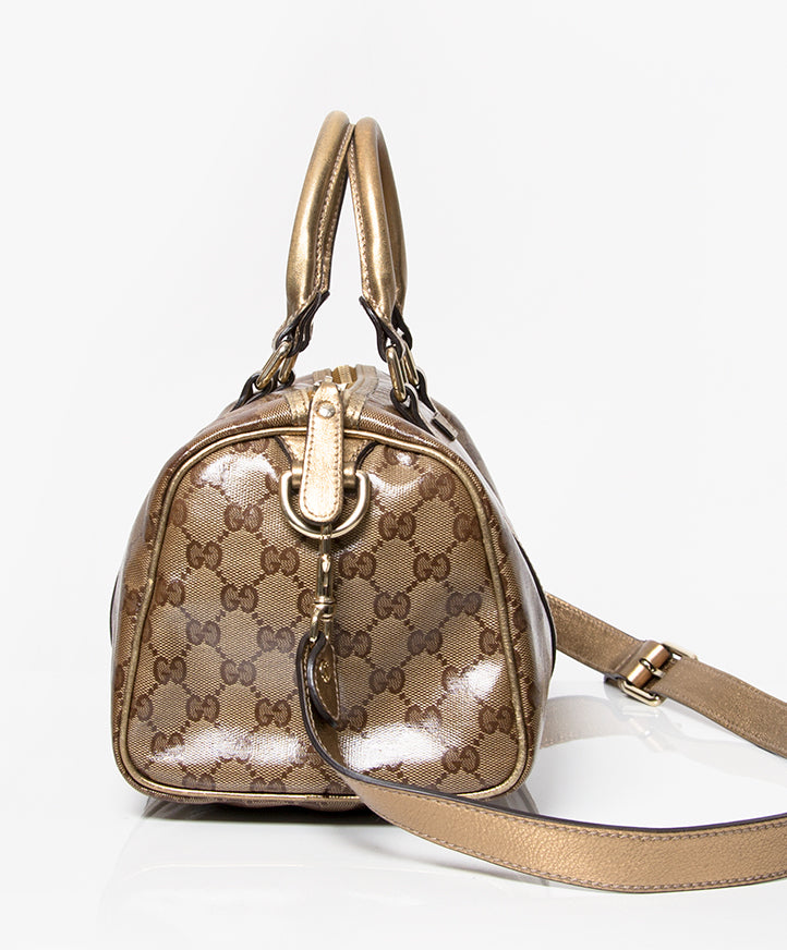 Acheter enligne meilleur prix dGucci Joy GG Crystal Boston Bag occasion