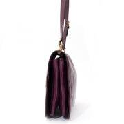 Gucci Gold CG Monogram Aubergine Flap Bag For designer brands such as Louis Vuitton, Hermes, Chanel, Delvaux and many more, visit the online platform Labellov. The website offers a safe and secure platform to sell and buy new or preloved luxurious bags.