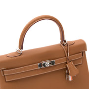 BRAND NEW Hermès Kelly Bag Togo Gold PHW shop safe and secure online brand new