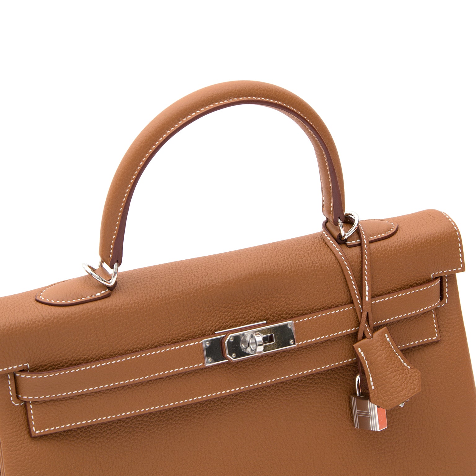 BRAND NEW Hermès Kelly Bag Togo Gold PHW shop safe and secure online brand new