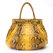 Zagliani Yellow Python Puffy ruime selectie aan nieuwe en tweedehands luxe handtassen met de juiste prijs. Bezoek de online platform voor een veilige en betrouwbare winkelervaring.