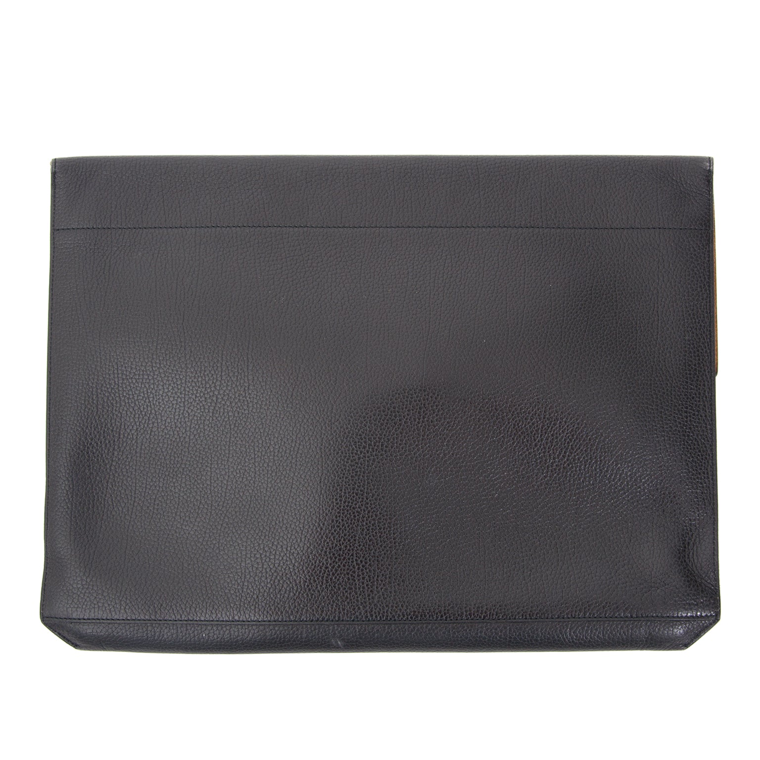 Buy safely online at the best price Delvaux Black Large Envelope Clutch