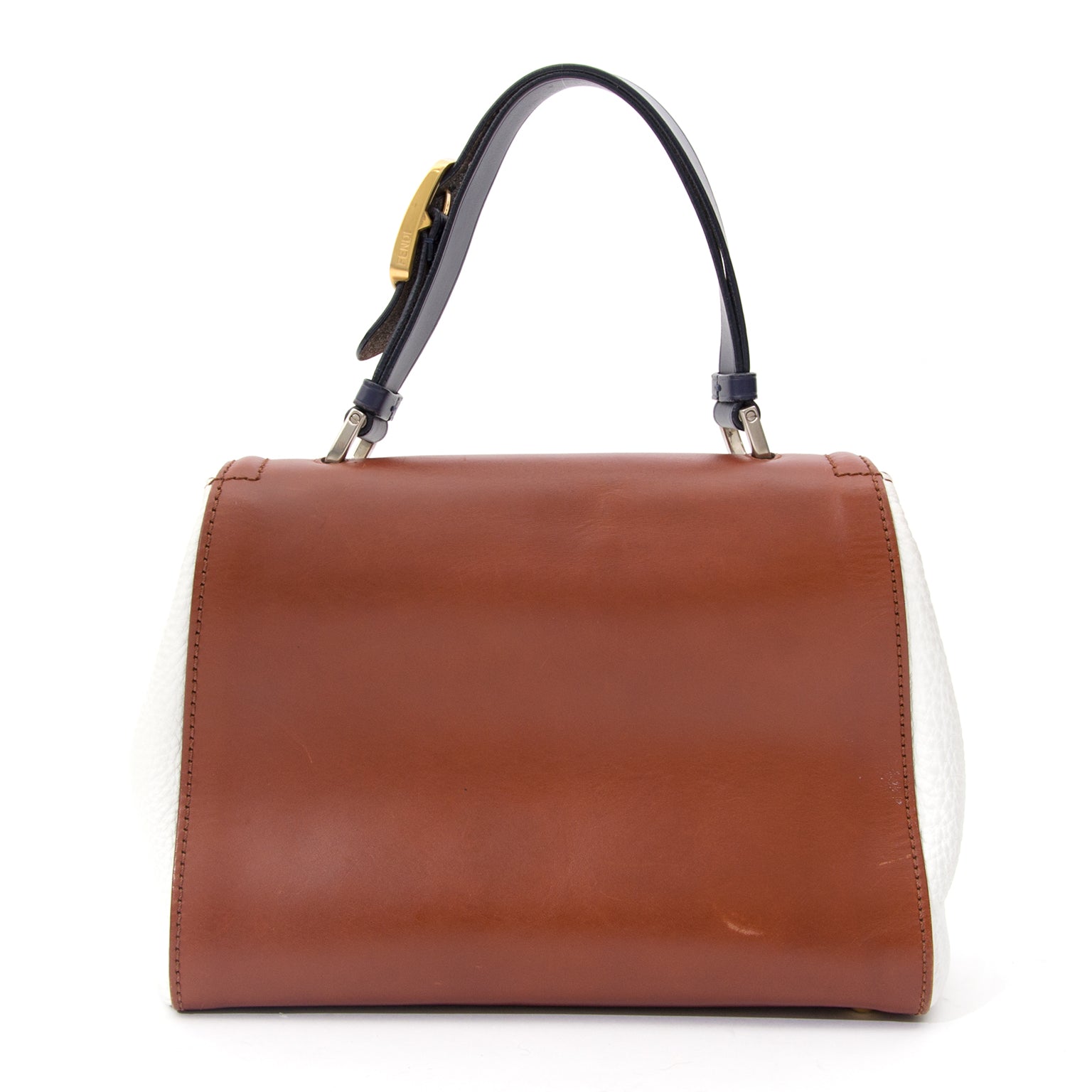 Fendi Structured Top Handle Bag Color Block For designer brands such as Louis Vuitton, Hermes, Chanel, Delvaux and many more, visit the online platform Labellov. The website offers a safe and secure platform to sell and buy new or preloved luxurious bags.