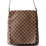 Louis Vuitton Musette Damier Bag authentiek tweedehands veilig online shoppen winkelen online webshop LabelLOV Antwerpen België mode stijl luxemerken luxe designer ontwerper