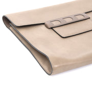 koop veilig online aan de beste prijs Delvaux Enveloppe Taupe D Clutch / Briefcase