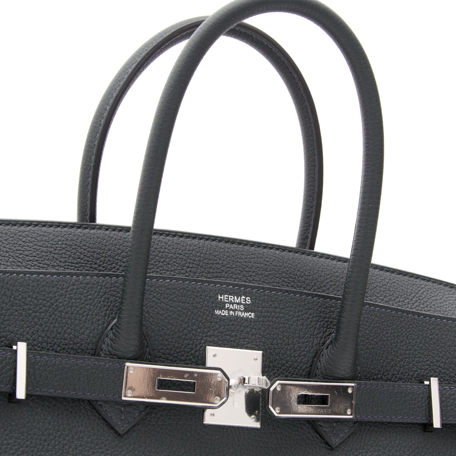 BRAND NEW Hermès Birkin 35 Togo PDH Blue OcéanBuy authentic secondhand Hermès bags at the right price at LabelLOV vintage webshop. Safe and secure online shopping.