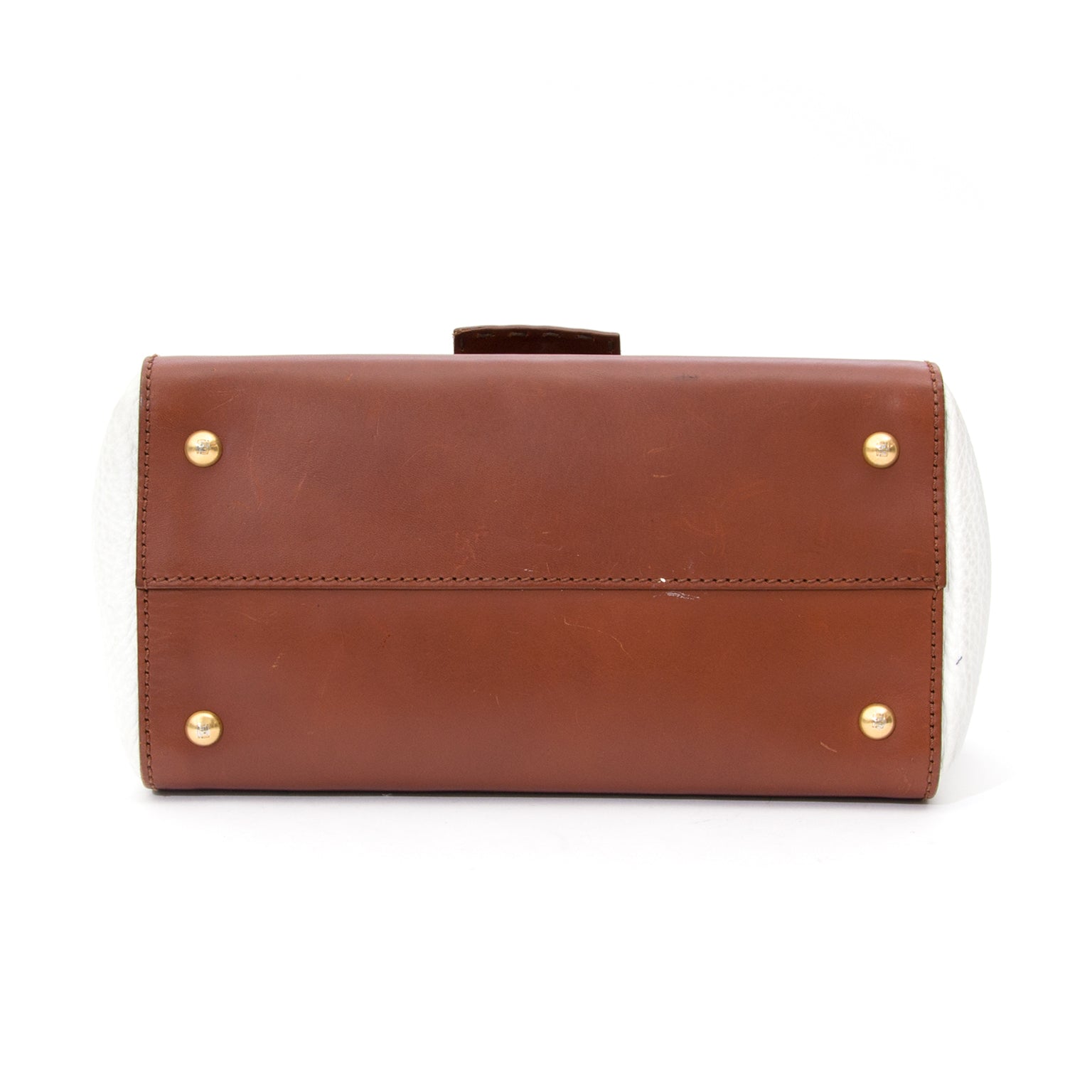 Fendi Structured Top Handle Bag Color Block For more vintage preloved or new luxury handbags, visit Labellov. The online platform offers a wide selection of authentic designer brands for the right price.