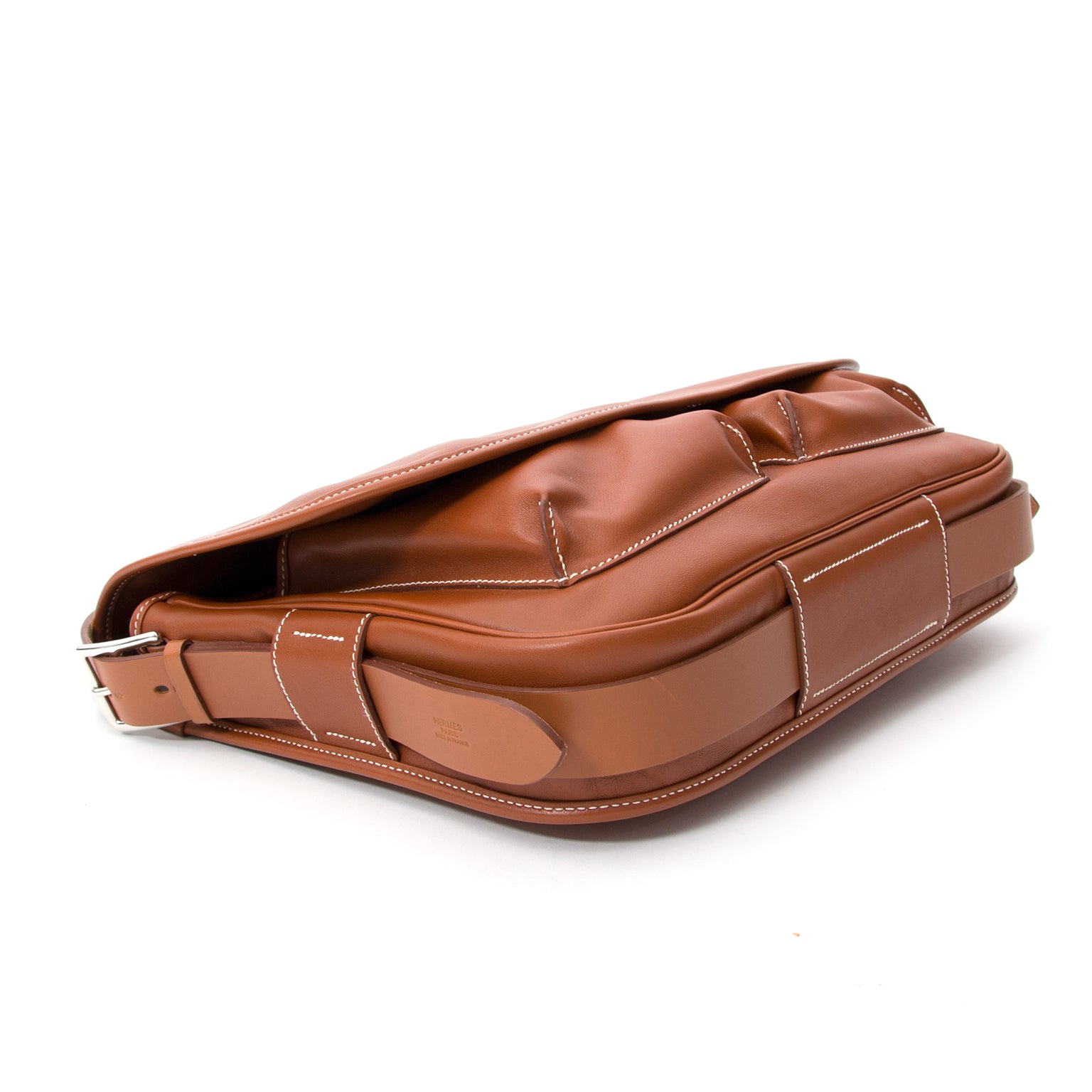 Hermes Barda bruine shoudertas, Koop Hermes op Labellov, een online platform voor vintage luxetassen