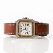 Cartier Santos 1566 tweedehands authentiek veilig online shoppen winkelen webshop Antwerpen LabelLOV België mode stijl designer ontwerpers luxe luxemerken horloge