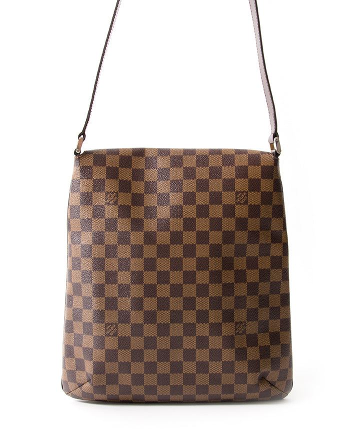 Louis Vuitton Musette Damier Bag authentic secondhand safe online shopping webshop Belgium Antwerp LabelLOV fashion style high end labels luxury brands designer