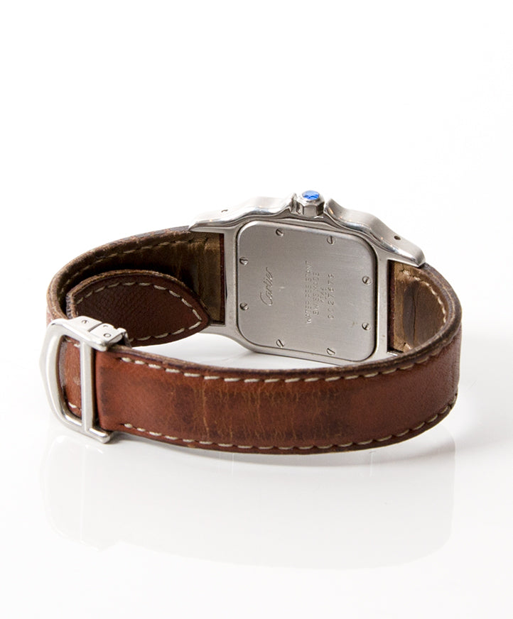 Cartier Santos 1566 montre authentique seconde main en ligne shopping webshop Anvers Belgique LabelLOV style mode en vogue marques designer luxe montre