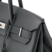 BRAND NEW Hermès Birkin 35 Togo PDH Blue Océan seconde hand online right price labellov vintage webshop safe secure original designer luxury brands Antwerp fashion shopping Belgium