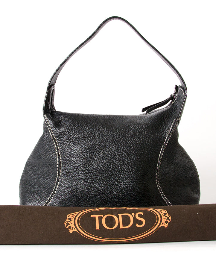 koop veilig online tweedehands Tod's schoudertas aan de beste prijs online webshop labellov