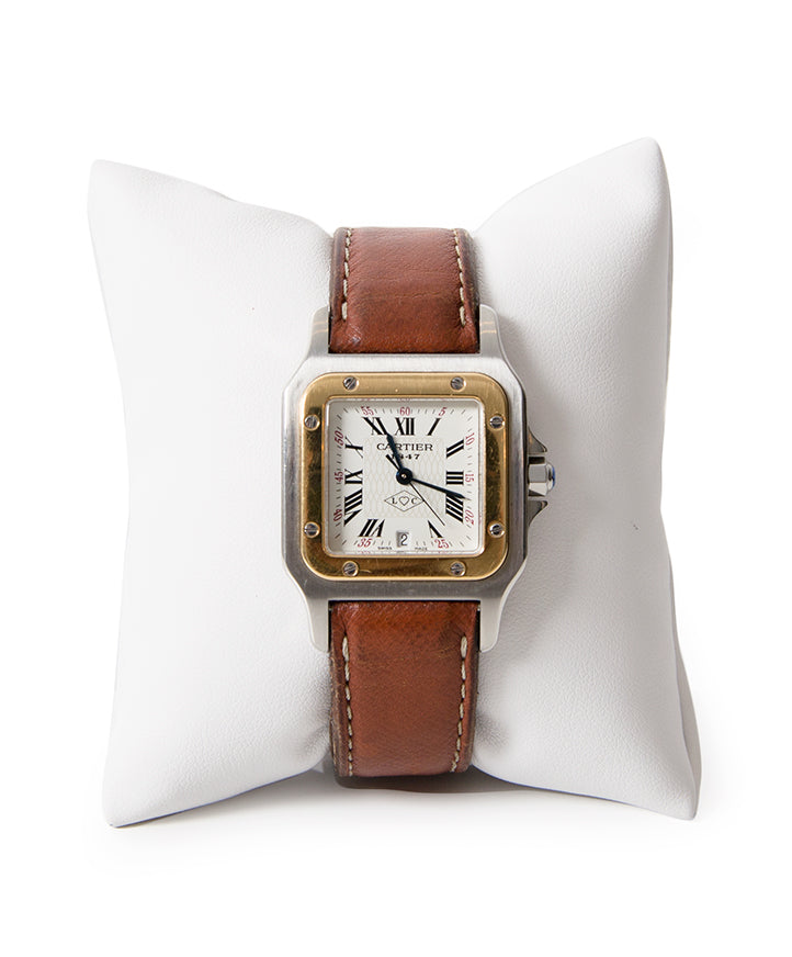 Cartier Santos 1566 Watch secondhand authentic safe online shopping webshop Antwerp Belgium LabelLOV fashion style luxury labels high end brands designer