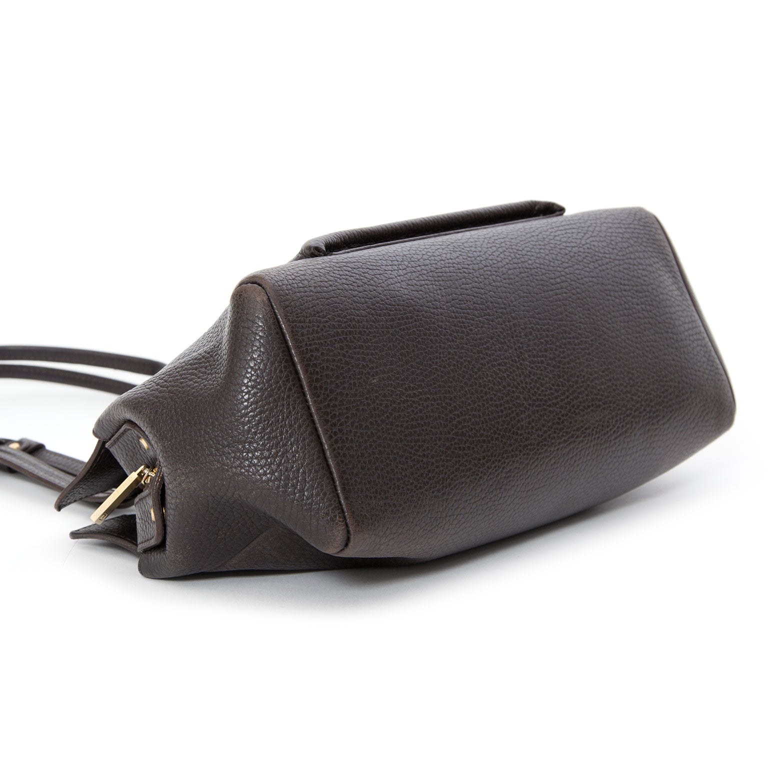 acheter en ligne seconde main sac a main delvaux benjamin pm dark brown