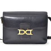 koop veilig online aan de beste prijs Delvaux Dark Blue Bourgogne Shoulder Bag