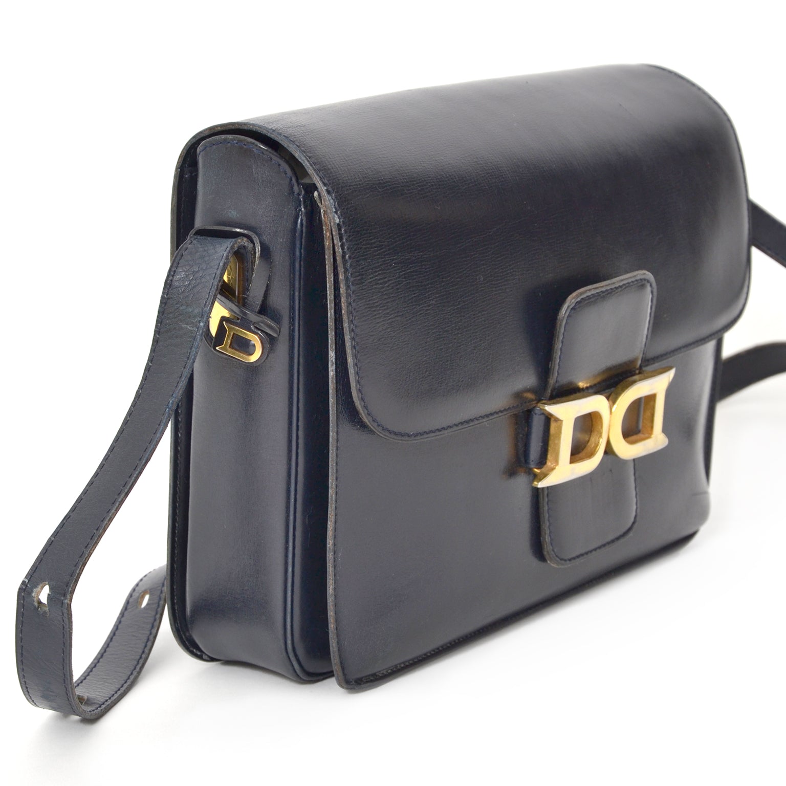 acheter en linge pour le meilleur prix sac a main Delvaux Dark Blue Bourgogne Shoulder Bag