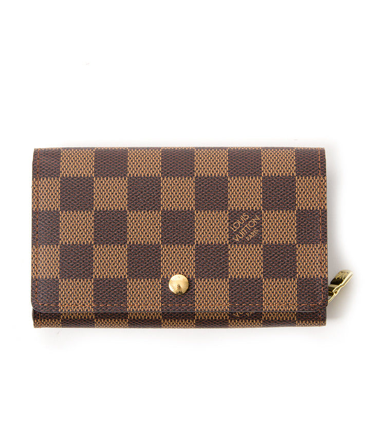 Louis Vuitton Damier Wallet authentiek tweedehands veilig online shoppen winkelen online webshop LabelLOV Antwerpen België mode stijl luxemerken luxe designer ontwerper