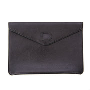 Delvaux Black Leather Clutch buy online at Labellov.com for the best price.
