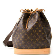 Louis Vuitton Monogram Noé Monogram Bag authentique seconde main en ligne shopping webshop Anvers Belgique LabelLOV mode en vogue style luxe marques designer sacs