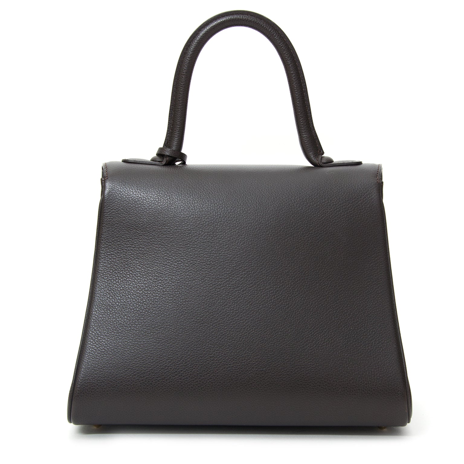 Delvaux Dark Brown Brillant PM GHW buy sell resell consign vintage authentic designer handbags
