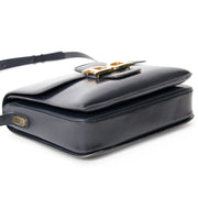 koop veilig online aan de beste prijs Delvaux Dark Blue Bourgogne Shoulder Bag