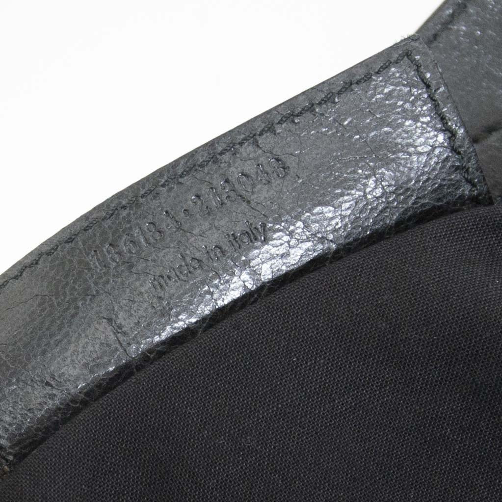 Sac cabas Balenciaga RTT en cuir noir