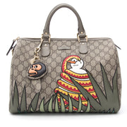 Gucci Unicef Snowman In Africa Medium Joy Boston Bag pour le meilleur prix , comme neuf site en ligne LabelLov