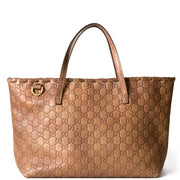 Koop veilig online tweedehands Gucci monogram tote bag aan de beste prijs online webshop labellov