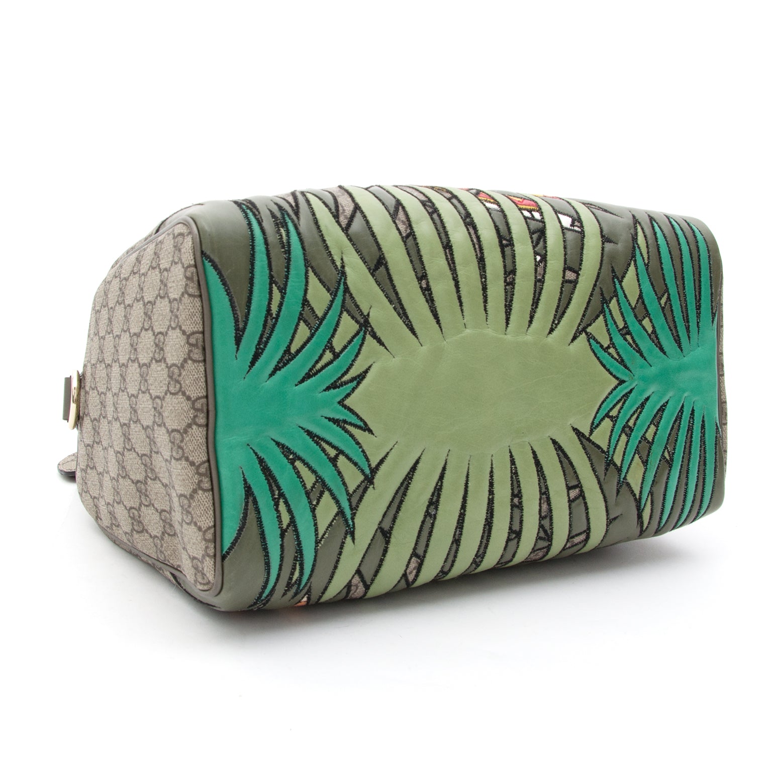 Gucci Unicef Snowman In Africa Medium Joy Boston Bag