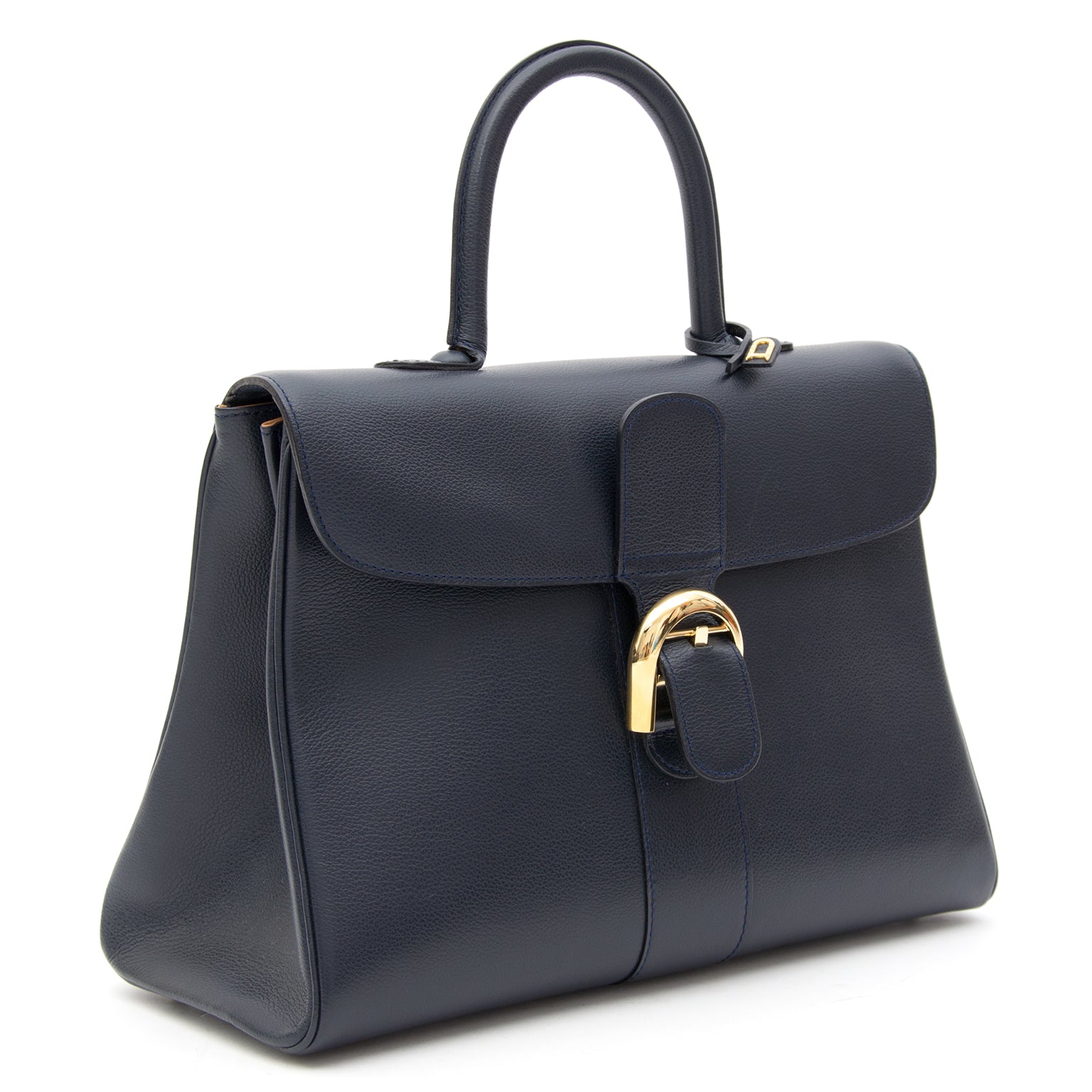 Authentic Delvaux Brillant Mustang Midnight Blue Handbag. Buy authentic secondhand Delvaux at the right price at LabelLOV vintage webshop. Safe and secure online shopping. Koop authentieke tweedehandsmerken tegen de juiste prijs op Labelcrush.com.