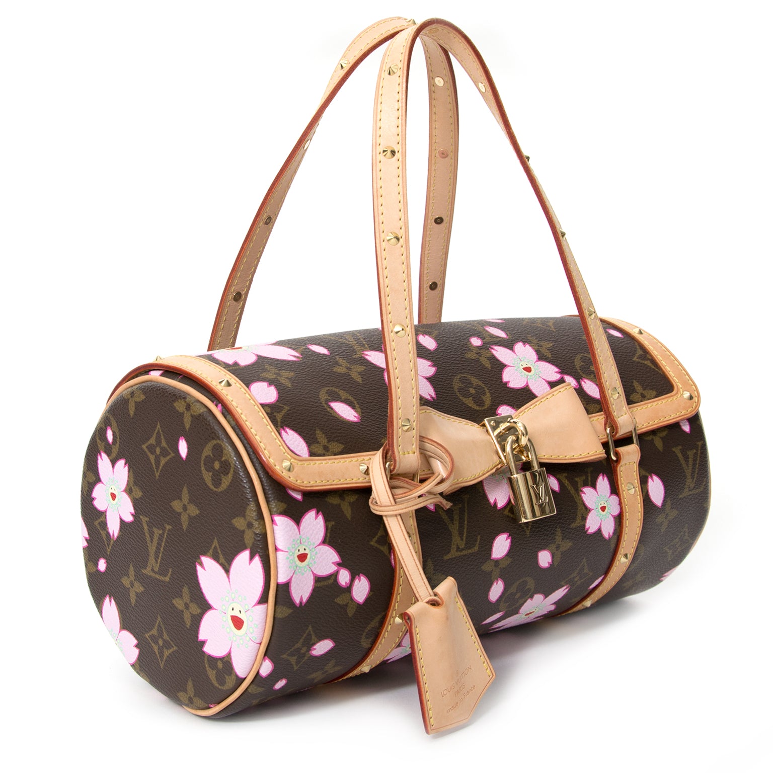 acheter en linge sac a main acheter en ligne seconde main sac buy safe online Louis Vuitton Takashi Murakami Cherry Blossom Papillon